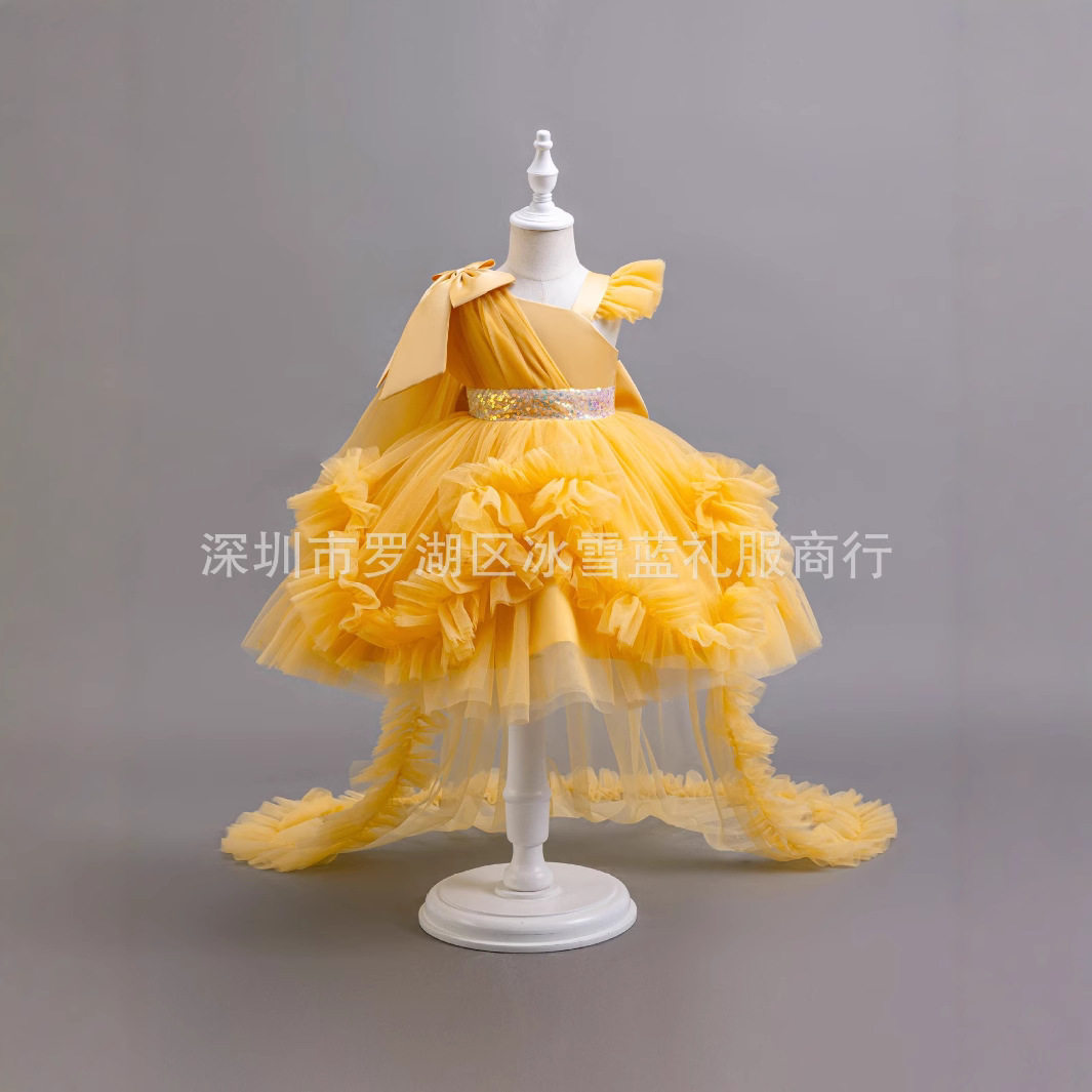 女公主新款女童宝宝儿童礼服