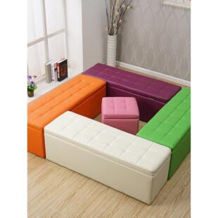 套凳 凳皮鞋 沙发凳子休息更衣室长条凳可储物试鞋 凳门口换鞋