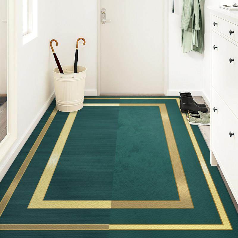 轻奢PVC皮革入户门地垫进门防滑门垫地毯门口地垫脚垫免洗可裁剪,居家布艺,家用脚垫,淘宝优惠券,粉丝福利购,淘宝优惠卷