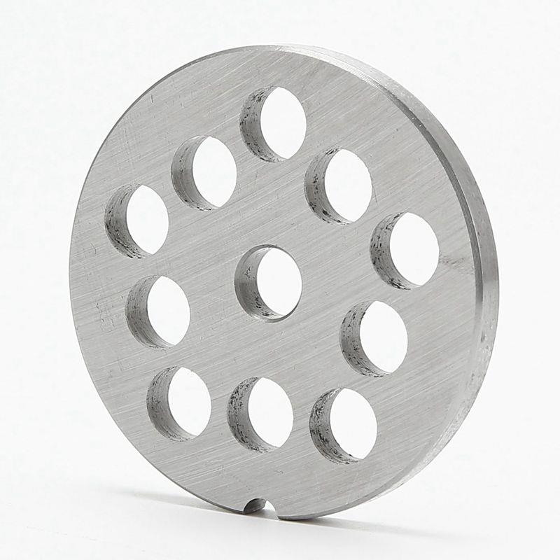 晶帆12号夹式不锈钢绞肉机原厂配套圆刀3/6/10/12/15/3孔采用锻打