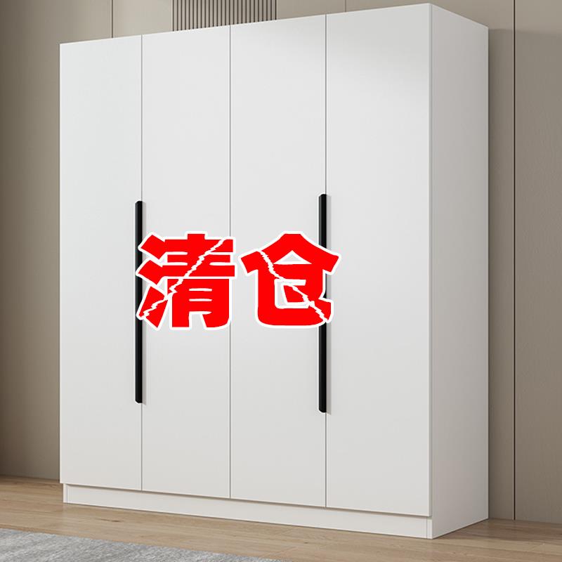 衣柜出租房用经济型工厂直销简易柜子2025新款结实耐用实木质衣橱