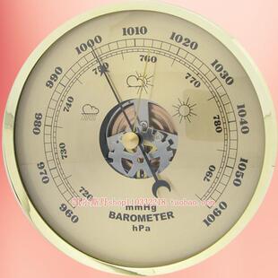大气压力计钓鱼专用大气压计挂式高精度气压表温湿度计大气压力表