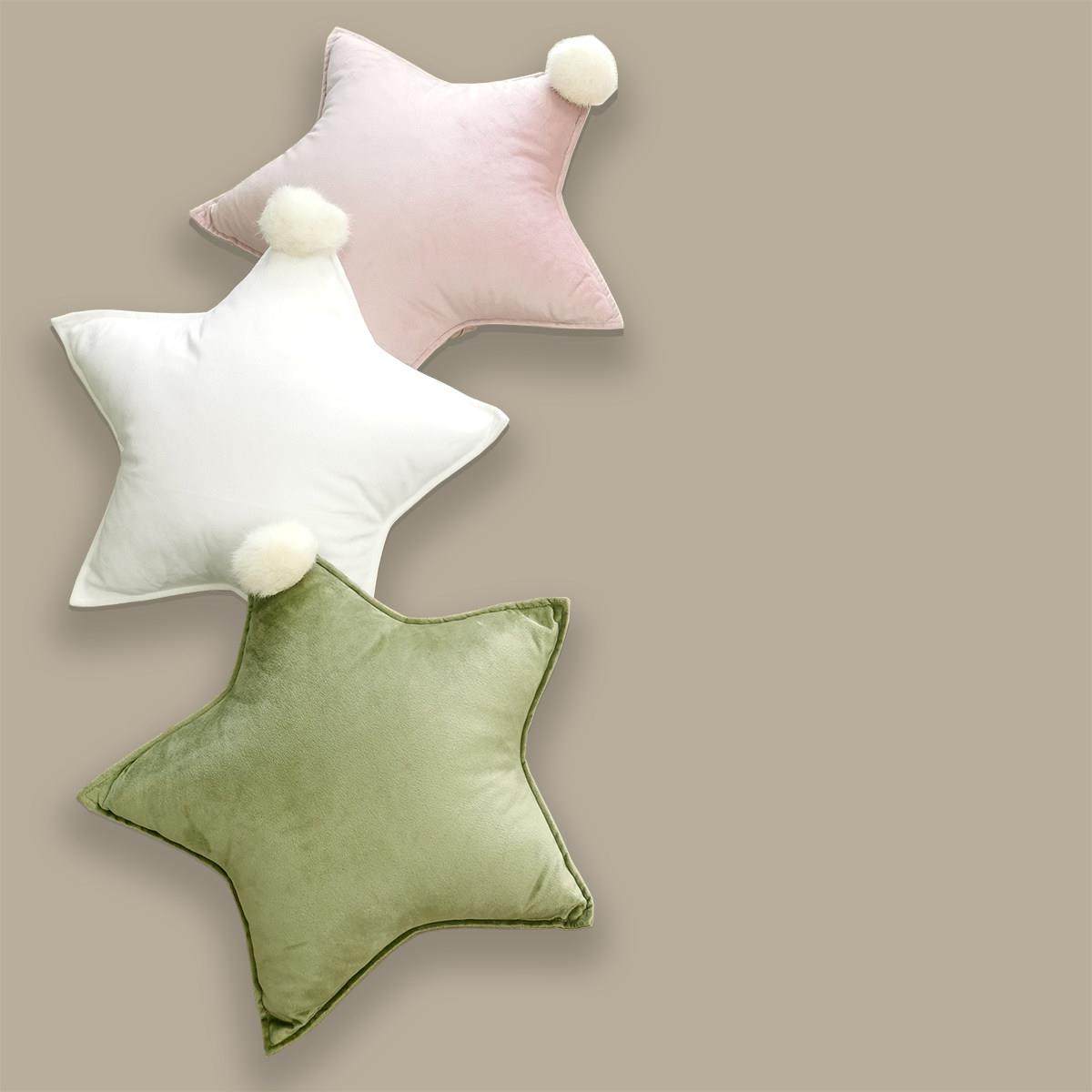 星星抱枕北欧沙发抱枕ins风可爱少女心飘窗汽车床上靠垫套可拆洗,居家布艺,靠垫/抱枕,淘宝优惠券,粉丝福利购,淘宝优惠卷