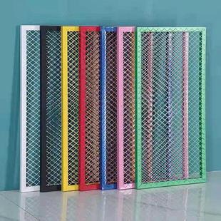 铁艺网格铁网片隔断装饰餐厅屏风网格菱形网格铁丝网吊顶工业风网