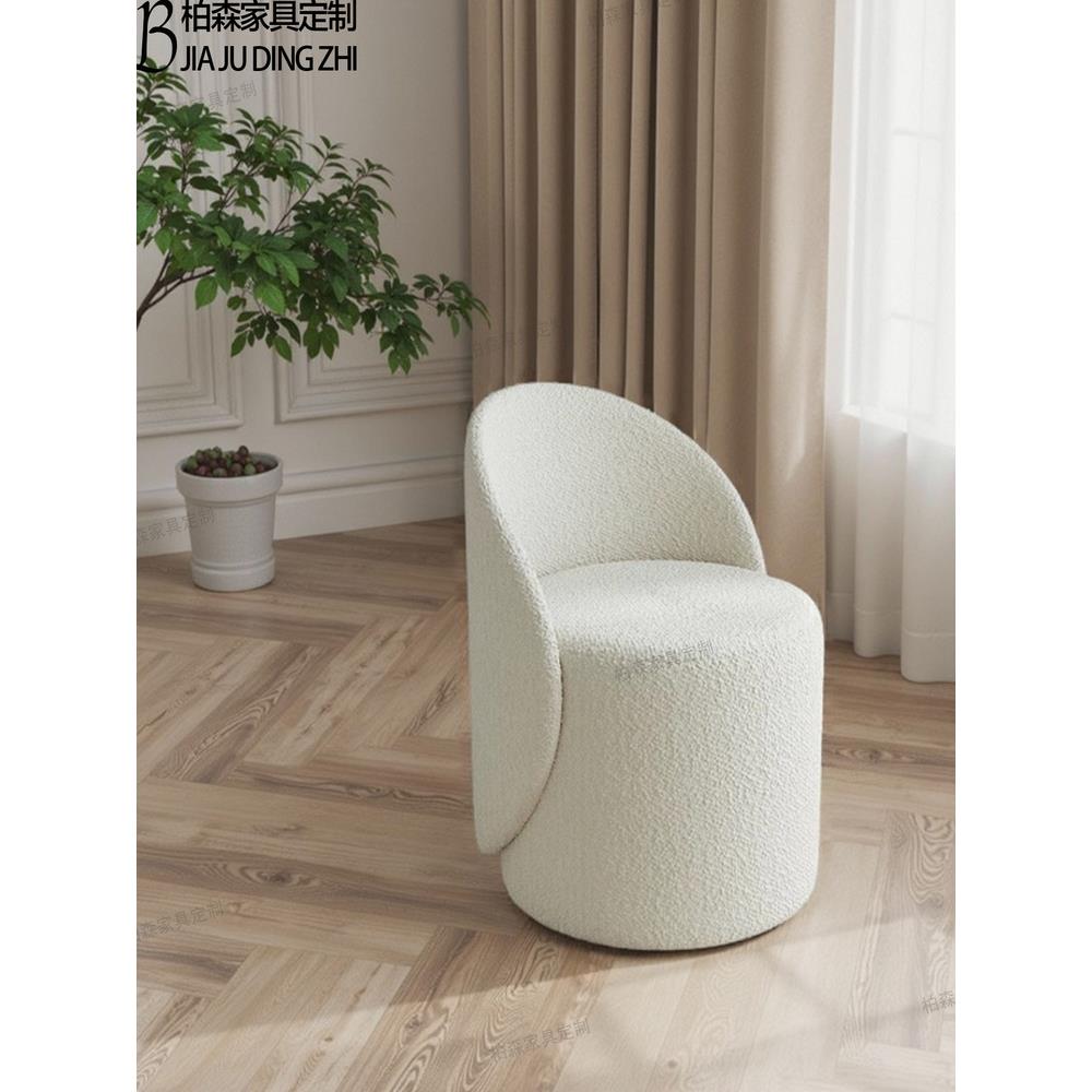 化妆椅卧室轻奢化妆凳梳妆凳椅子高档靠背梳妆台凳子家用网红ins