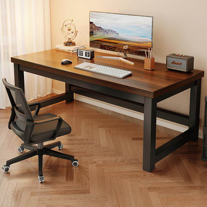 电脑桌台式家用书桌简易办公桌简约现代学生学习书桌工作带椅子