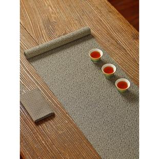 中国禅宗风格防水干泡垫茶垫桌旗绝缘茶桌垫茶垫茶壶垫茶盘垫茶具