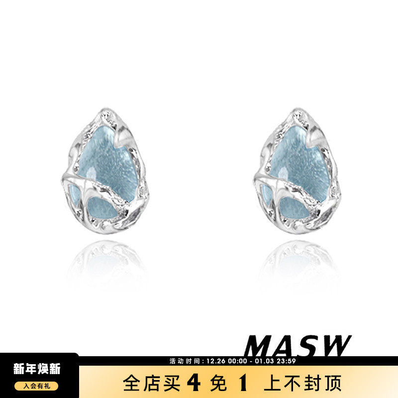 MASW麻秀原创小巧百搭耳钉