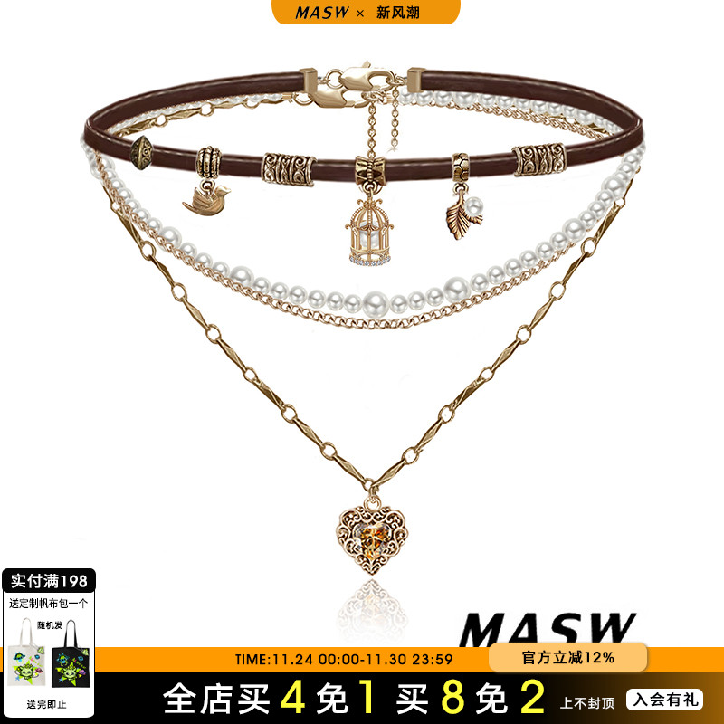 MASW麻秀女原创设计项链
