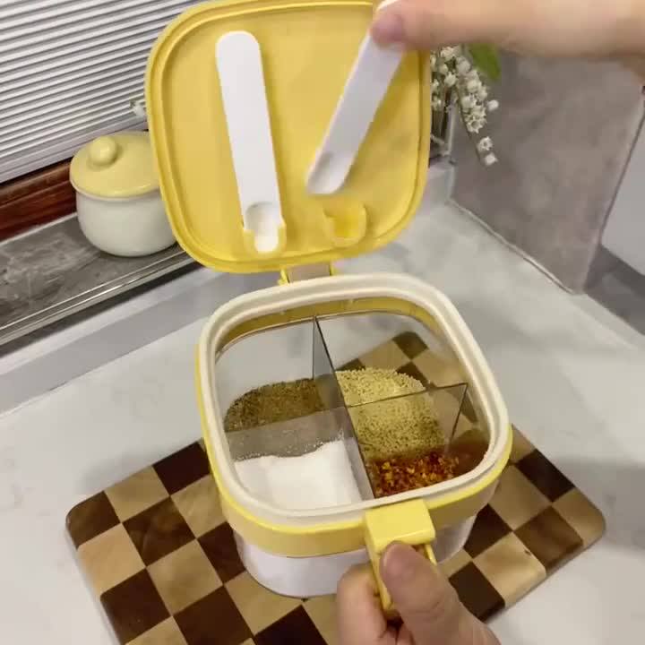 厨房密封收纳盒套装调料