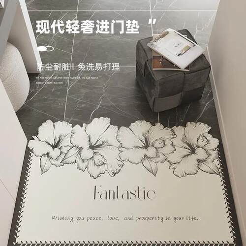 法式入户地垫进门脚垫防