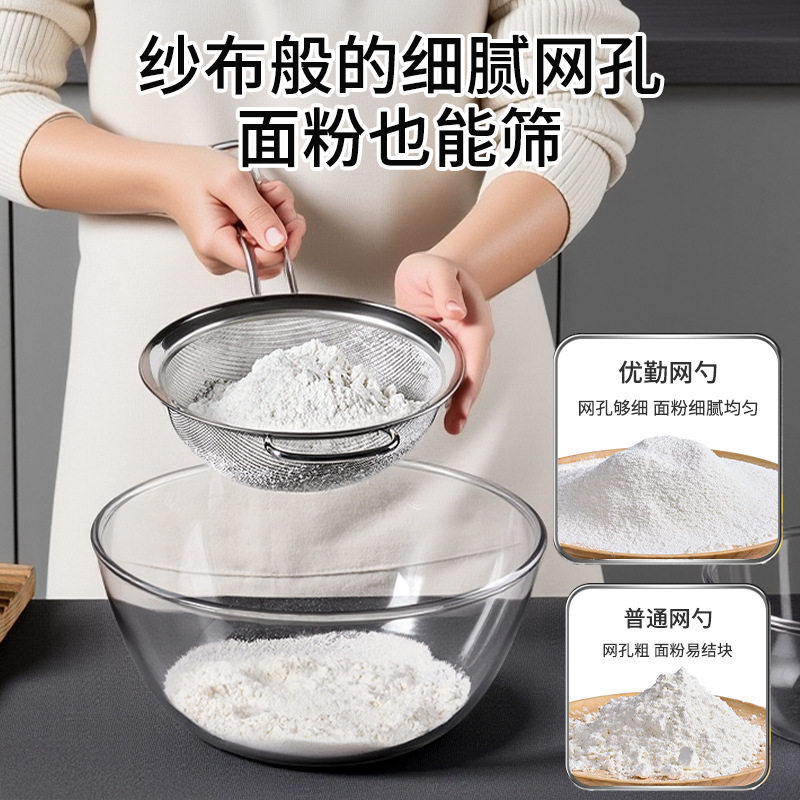 不锈钢漏勺厨房隔油勺笊