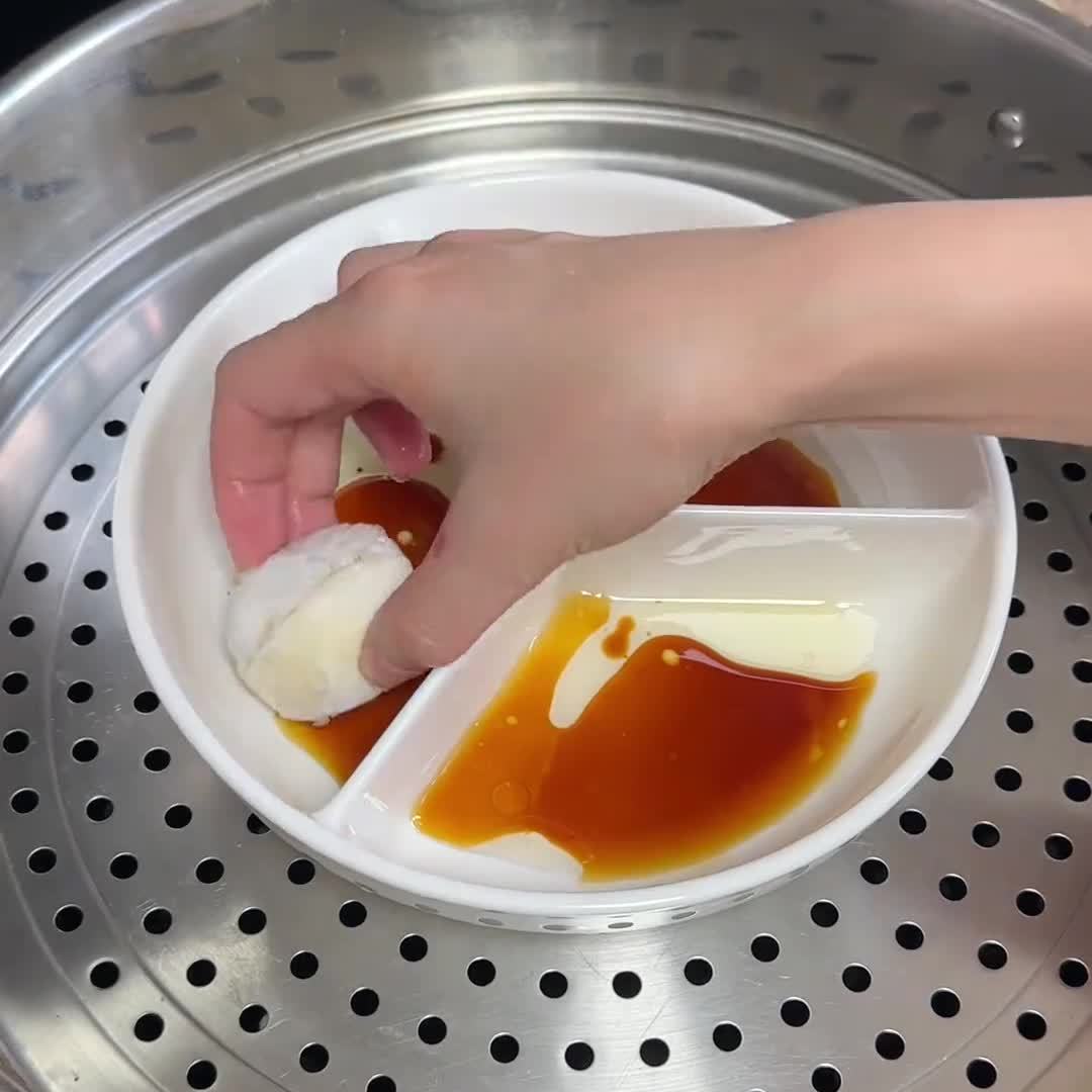 陶瓷电饭锅内蒸笼三分格