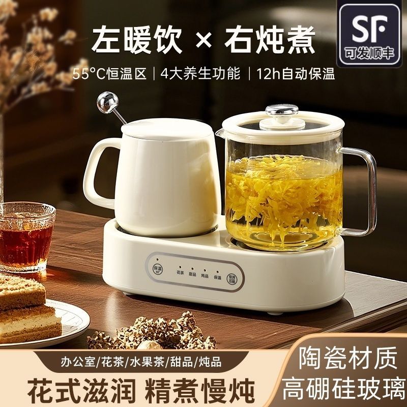 养生壶全玻璃陶瓷杯多功