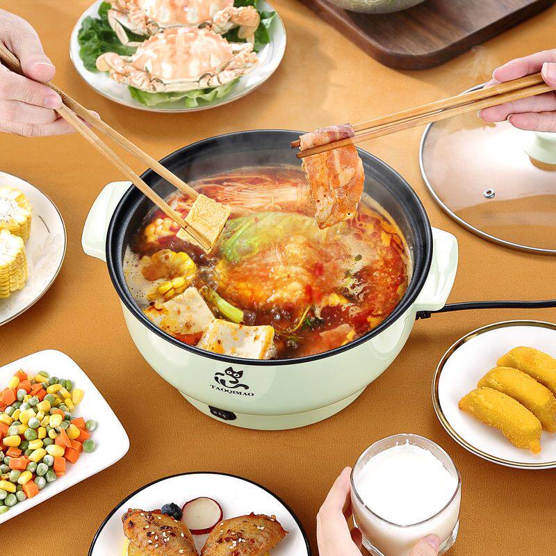 电炒锅家用电热锅多功能