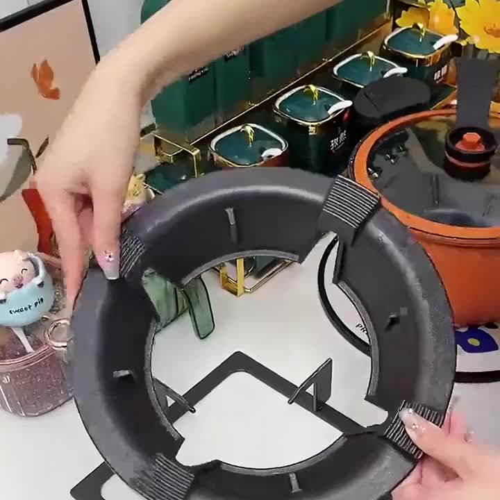 加厚铸铁煤气灶防风罩防