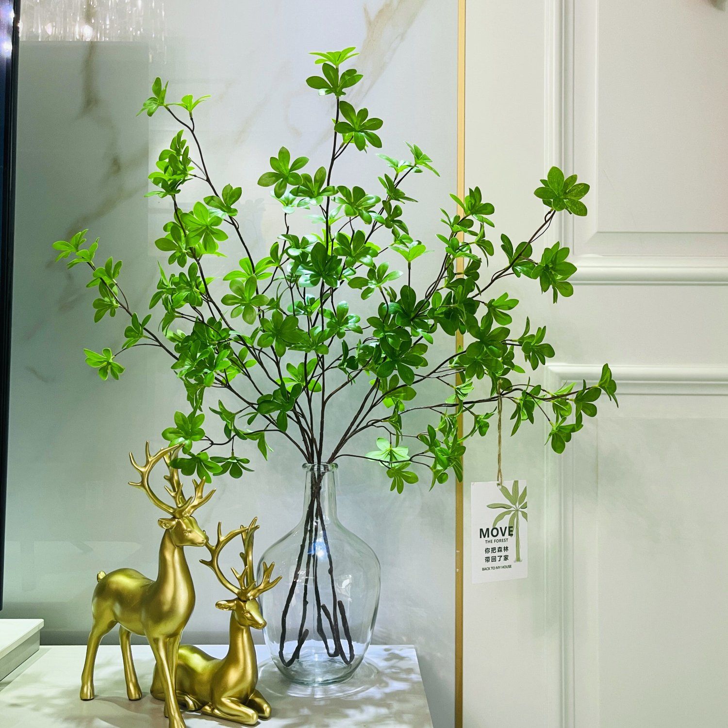 手感吊钟仿真绿植物ins北