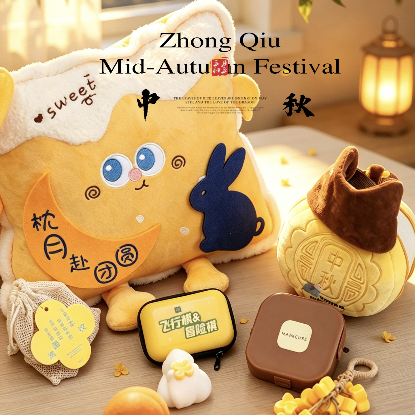 中秋节月饼礼盒装高档送礼企业团购员工福利定制伴手礼品2026新款