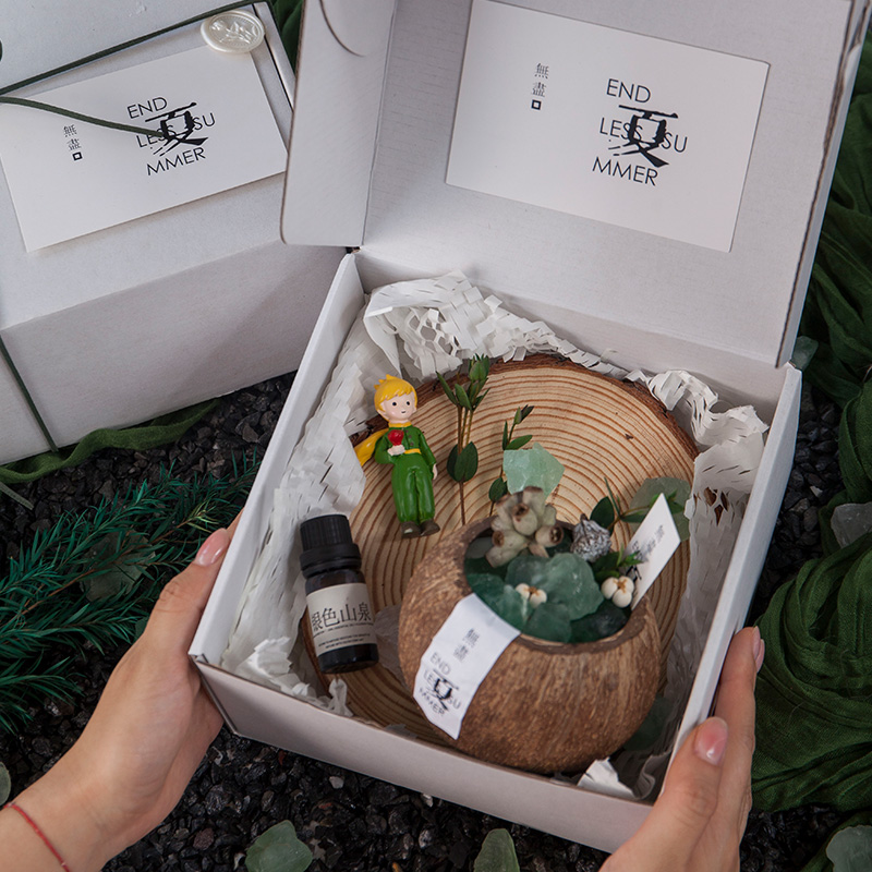 生日礼物女生女友高级水晶石香薰