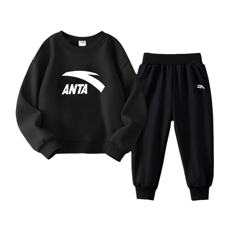 安踏男童套装儿童运动服官方正品
