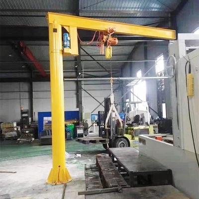 新款小型移动式悬臂吊 0.5吨1吨2吨3吨5吨电动旋转单臂吊立柱式旋