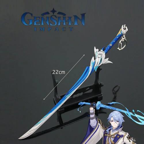 Genshin Impact Weapon 22cm Haran Geppaku Futsu Game Peripher