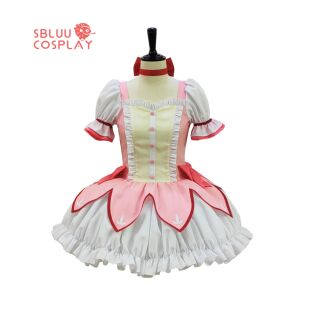 SBluuCosplay Kaname Madoka Cosplay Costume Magica Kaname Dre