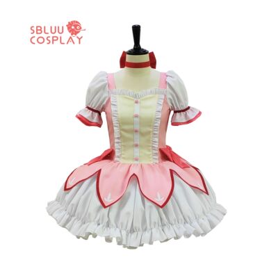 SBluuCosplay Kaname Madoka Cosplay Costume Magica Kaname Dre