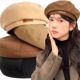 Winter Painter Woolen Women Autumn British Beret Retro Artis