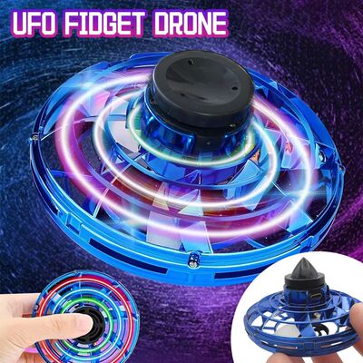 NEW LED Flying UFO Spinner Fingertip, Upgrade Flight Helicop