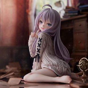 15cm The Journey of Elaina Anime Figure Knit Dress Witch Ela