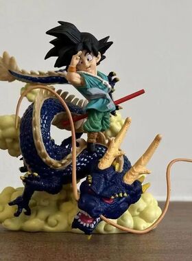 Anime Dragon Ball Figure GoodBye Goku Shenron Son Goku Super