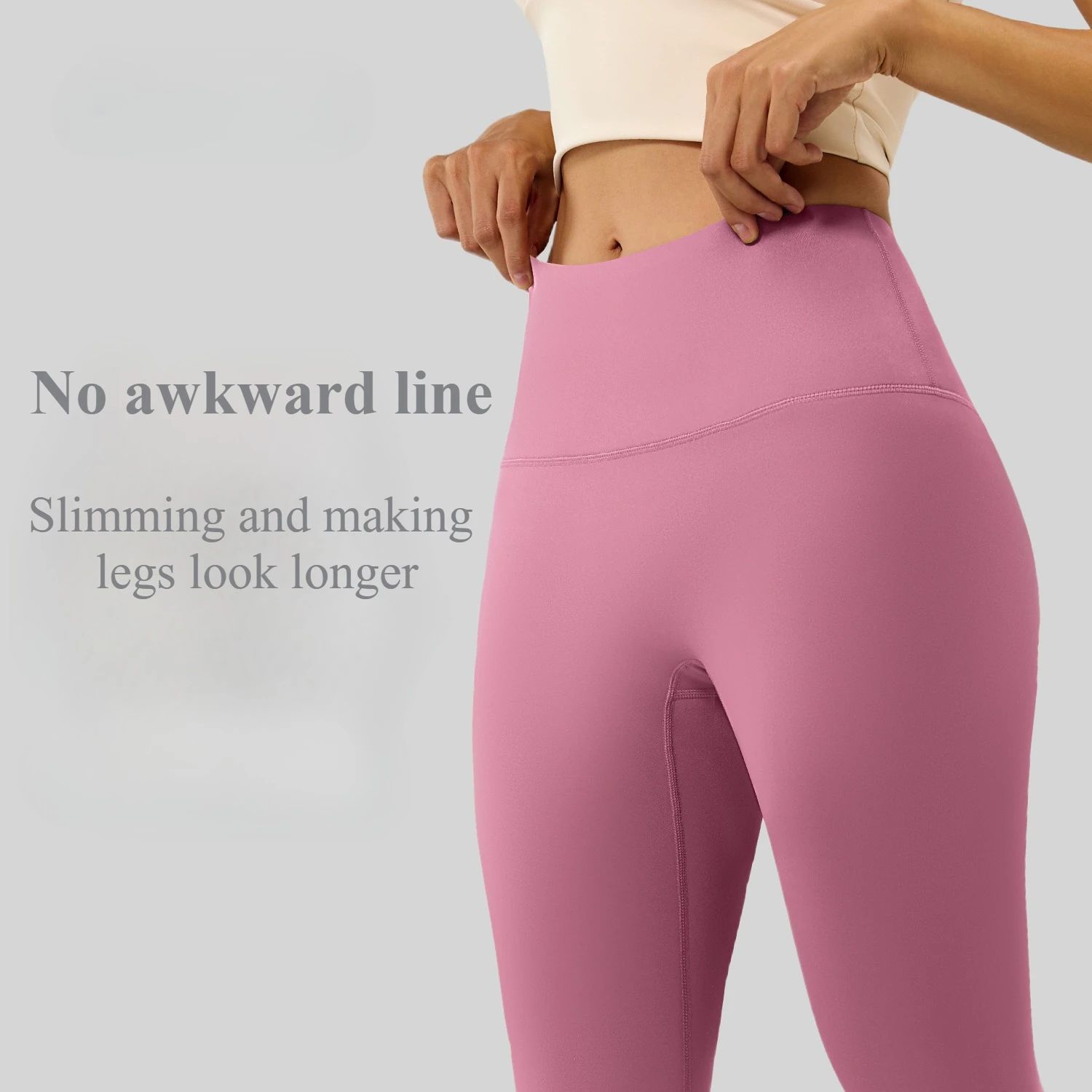 Seamless Peach Butt Lift Yoga Pants - High Waist Tummy Contr