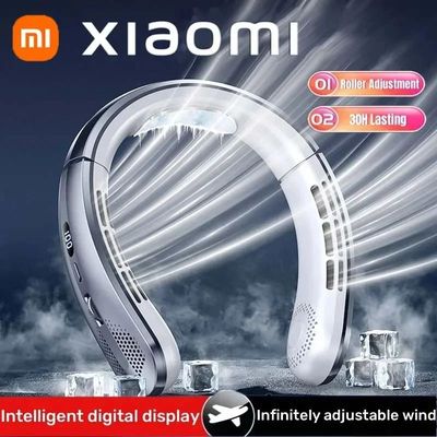 Xiaomi 8000mAh USB Hanging Neck Fan Portable Bladeless Mini