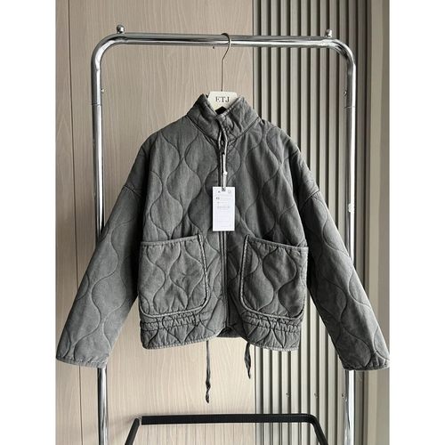 ZW Women's Cotton Jacket  2025 New Arrival Vintage Lenzing R