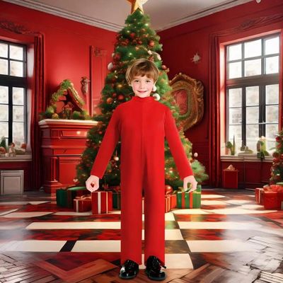 Christmas Onesie Costume for Kids Gingerbread Man/Santa/Gree
