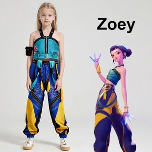 Girl Roleplay Full Anime Cost Zoey Kids Costumes New Cosplay