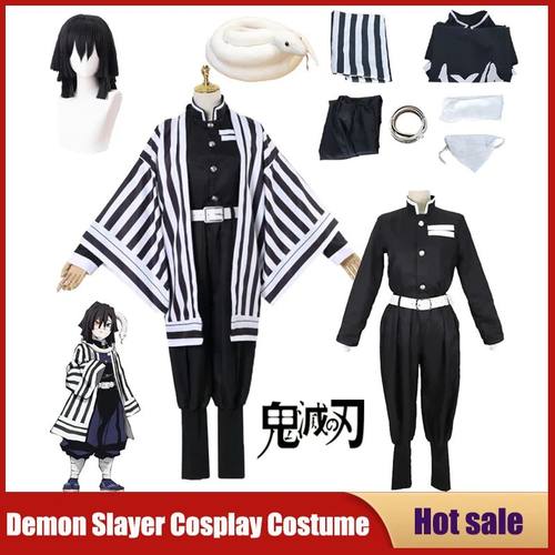 Anime Demon Slayer Cosplay Costume Kimetsu No Yaiba Iguro Ob