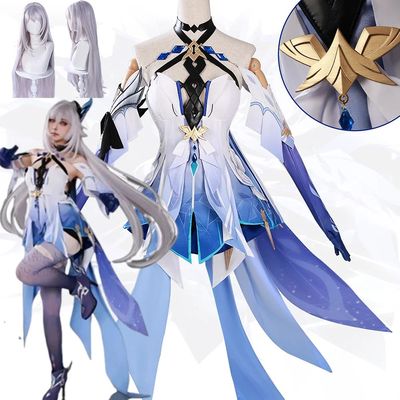 Skirk Genshin Impact Cosplay Costume Adult Carnival Uniform