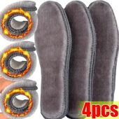 4pcs Insole Self Insoles Thermal Heating Thermostatic Faux