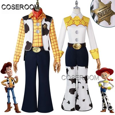 Toy Story Woody Cosplay Costume Halloween Buzz Lightyear Ani