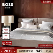 BOSS进口全棉贡缎长绒棉典雅花卉轻奢高级感四件套ALMOND FLOWERS
