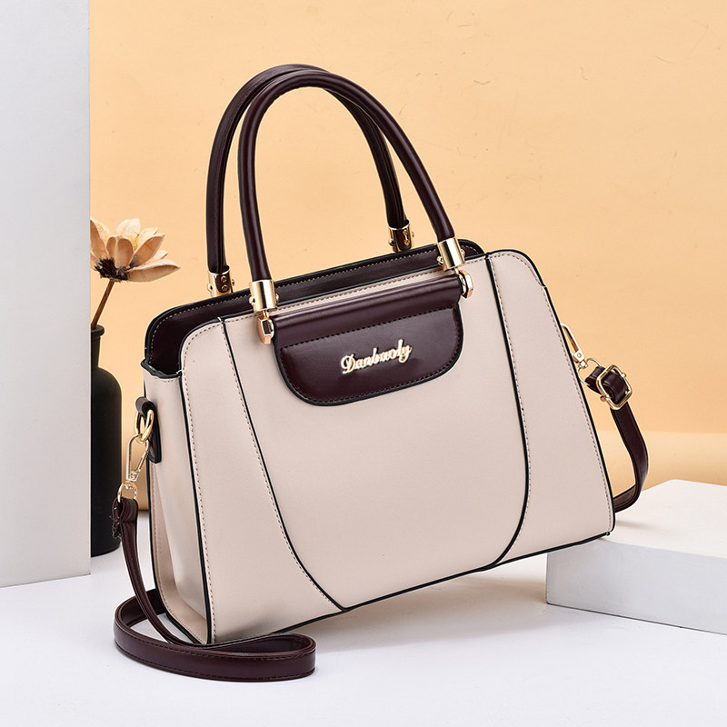 米酷奇包包女2023新款时尚单肩斜挎女包妈妈中年女士大容量手提包