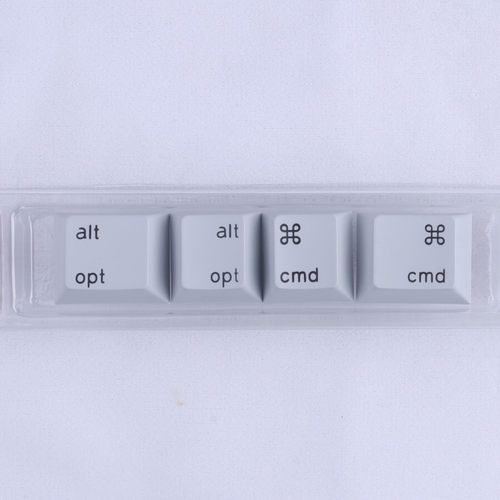 宁芝mac键帽PBT材质双色注塑工艺