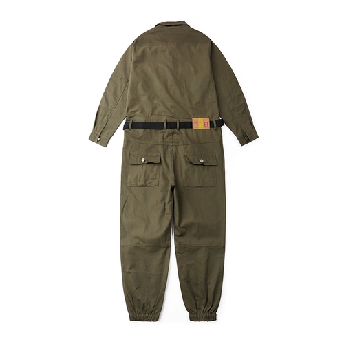 Джинсовый ремень в стиле хип-хоп, комбинезон, штаны, длинный комплект подходит для мужчин и женщин, по фигуре, свободный крой