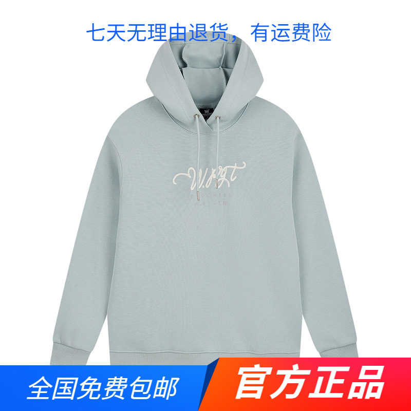 361度运动卫衣女2024春秋季新款连帽套头卫衣宽松舒适上衣图片