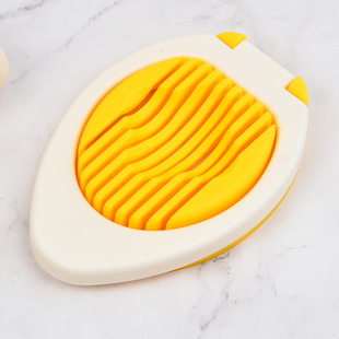 厂家直销家用日式切蛋器花式鸡蛋切片分瓣器厨房塑料皮蛋切割器