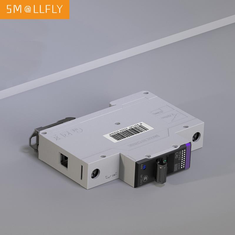 1P微型智能断路器空开智慧安全用电63KA过载漏电短路保护空气开关