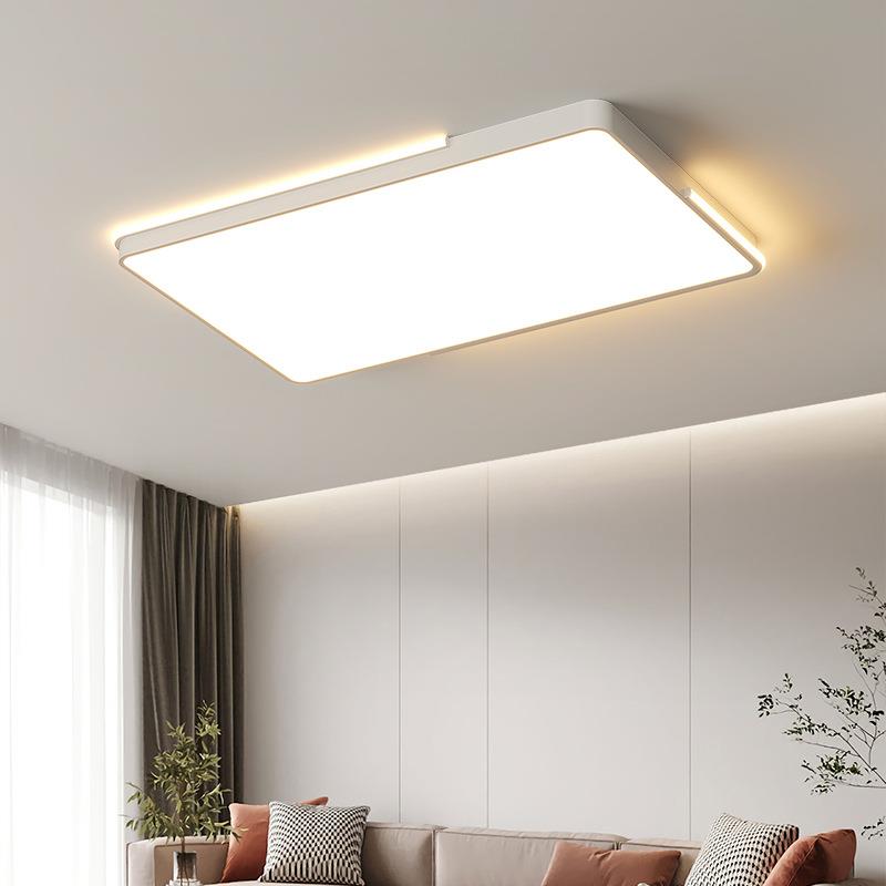全光谱极简客厅吸顶灯简约现代大气新款超薄北欧全屋套餐灯具组合