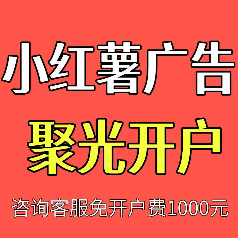 小红xhs书海外开户/聚光平台平面广告设计